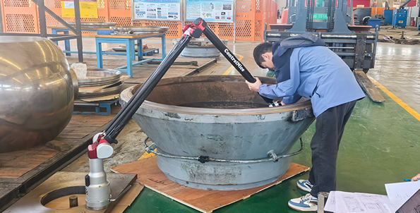 大尺寸阀体的测量难点与关节臂化解路径